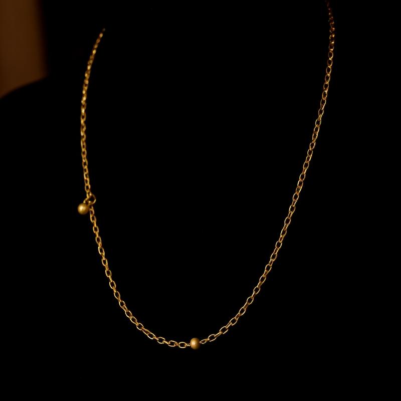 Lara Chain Gold Lara Chains — Plain & Fancy 22KT | Saranya Jewellery