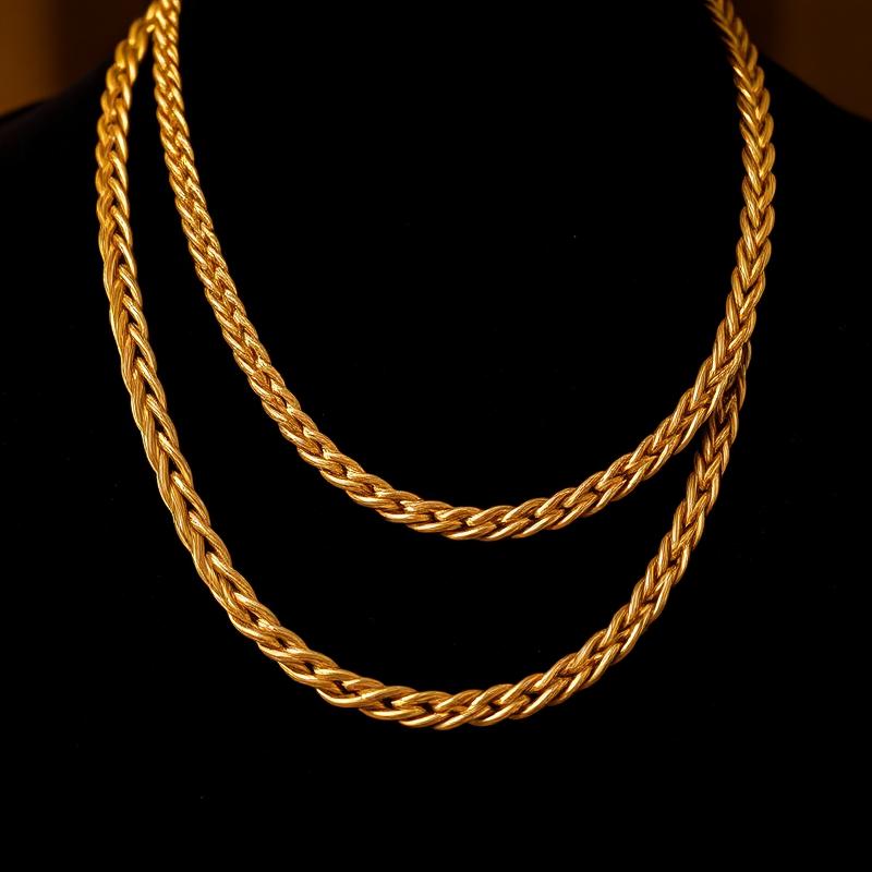 Gold Rope Chains — Classic & Double | Saranya Jewellery